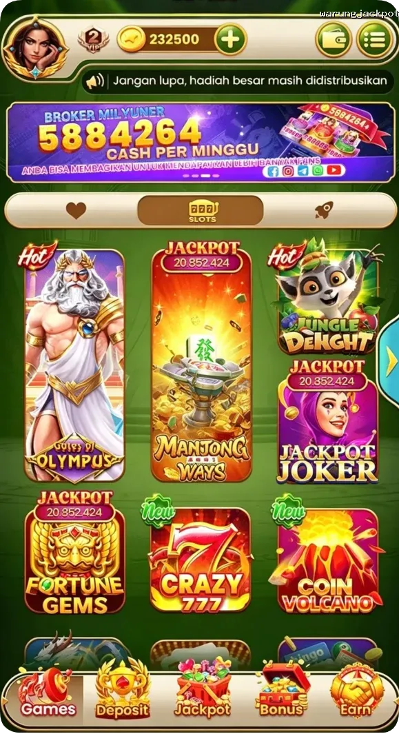 warungjackpot Preview - Resmi Unduh